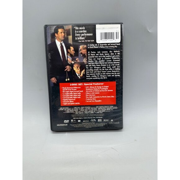 Glengarry Glen Ross Special Edition DVD 2-Disc Set English rated R READ - Picture 2 of 6